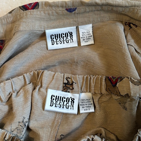 Vintage Chico’s Co-ord Set - Picture 5 of 9